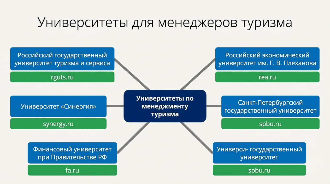 университеты для менеджеров туризма